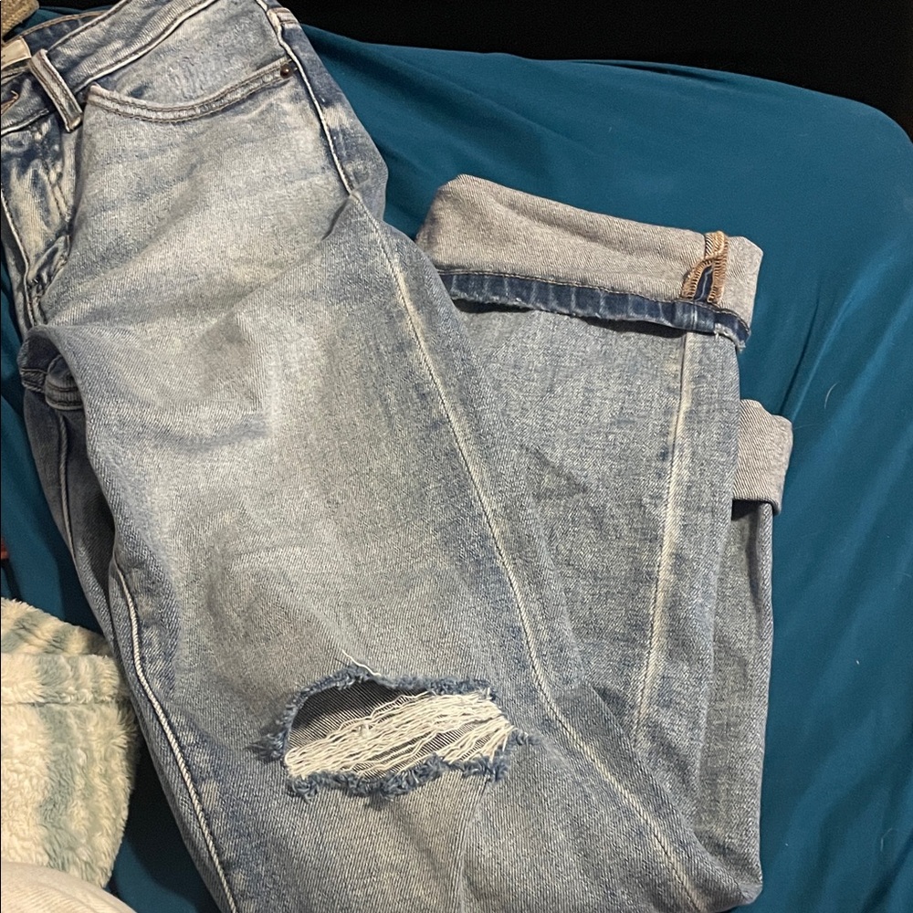 BKE Denim Mid-Rise Cropped Jeans
